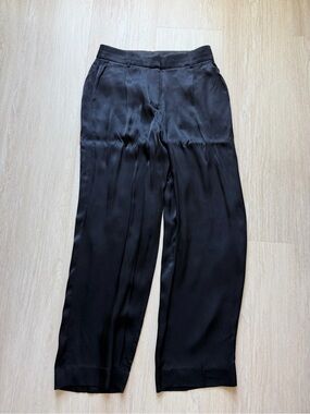 J.Crew Black High-Waist Trousers